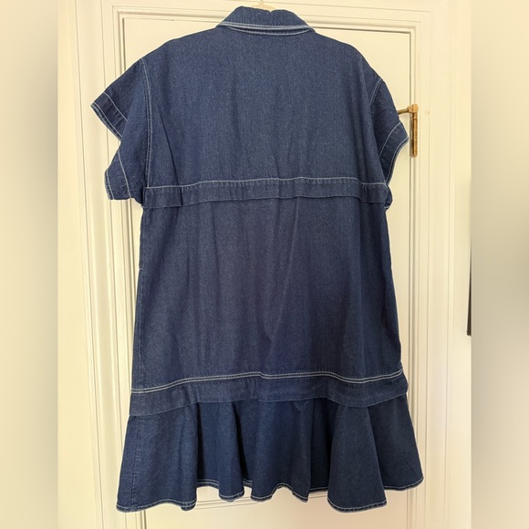 Hunter Bell Denim Addison Dress sz XL - Picture 6 of 6